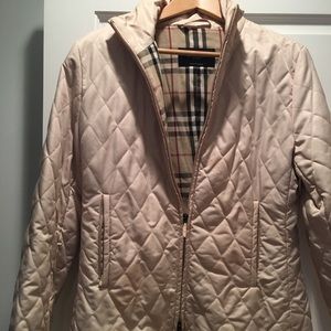 Burberry quilted jacket